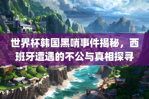 世界杯韩国黑哨事件揭秘，西班牙遭遇的不公与真相探寻