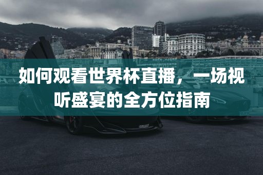 如何观看世界杯直播,一场视听盛宴的全方永康市本千工贸有限公司位指南