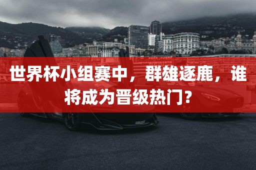 世界杯小组赛中,群雄逐鹿,谁将成为晋级热门?