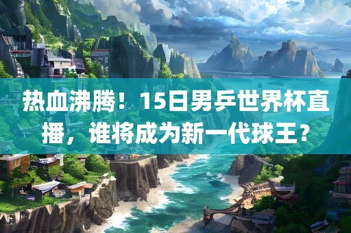 热血沸腾!15日男乒世界杯直播,谁将成为新一代球王?