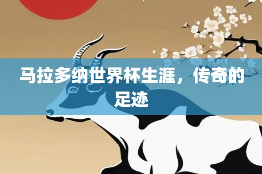 马拉多纳世界杯生涯,传奇的足迹