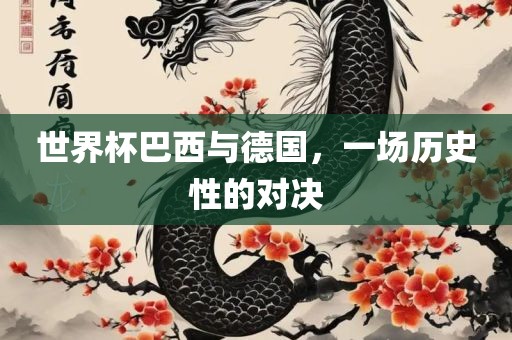 世界杯巴西与德国，一场历史性的对决