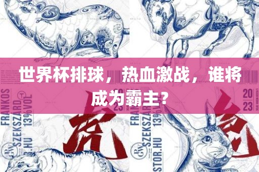 世界杯排球,热血激战,谁将成为霸主?