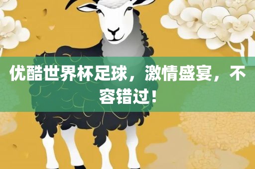 优酷世界杯足球，激情盛宴，不容错过！