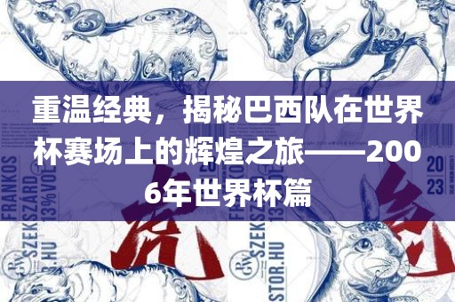 重温经典，揭秘巴西队在世界杯赛场上的辉煌之旅——2006年世界杯篇