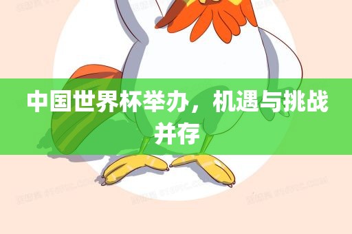 中国世界杯举办,机遇与挑战并存