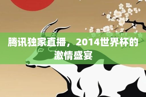 永康市本千工贸有限公司腾讯独家直播,2014世界杯的激情盛宴