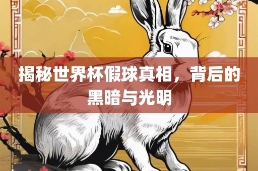 揭秘世界杯假球真相,背后的黑暗与光明