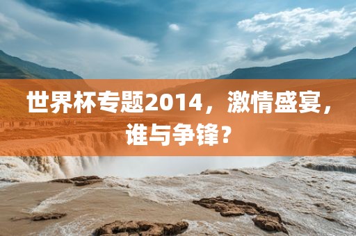 世界杯专题2014，激情盛宴，谁与争锋？