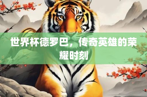 世界杯德罗巴，传奇英雄的荣耀时刻