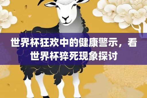 世界杯狂欢中的健康警示，看世界杯猝死现象探讨永康市本千工贸有限公司