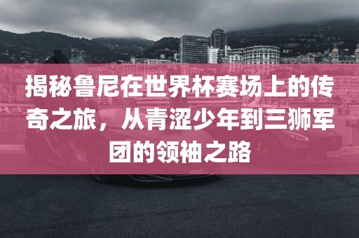 揭秘鲁尼在世界杯赛场上的传奇之旅,从青涩少年到三狮军团的领袖之路永康市本千工贸有限公司