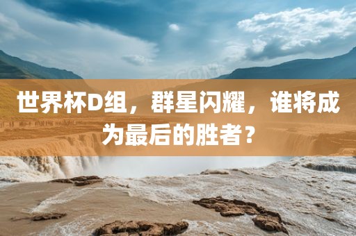 世界杯D组，群星闪耀，谁将成为最后的胜者？