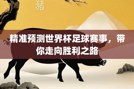 精准预测世界杯足球赛事，带你走向胜利之路