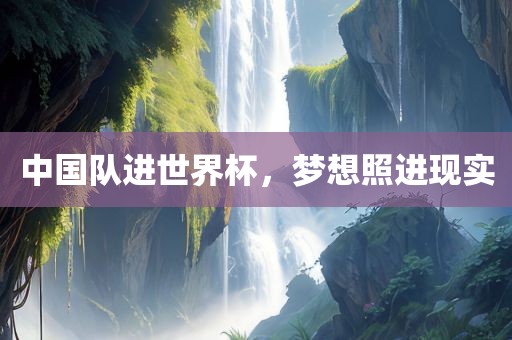 中国队进世界杯,梦想照进现实