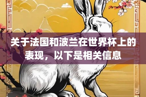 关于法国和波兰在世界杯上的表现，以下是相关信息