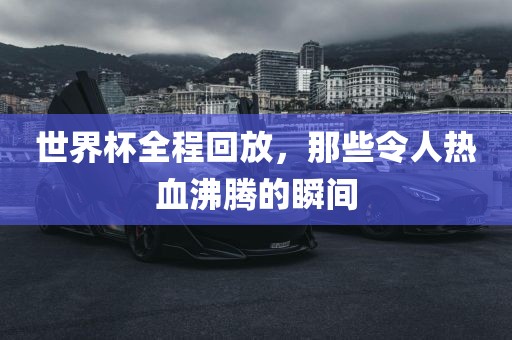 世界杯全程回放,那些令人热血沸腾的瞬间