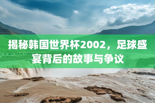 揭秘韩国世界杯2002，足球盛宴背后的故事与争议