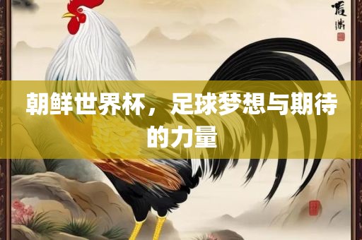 朝鲜世界杯,足球梦想与期待的力量