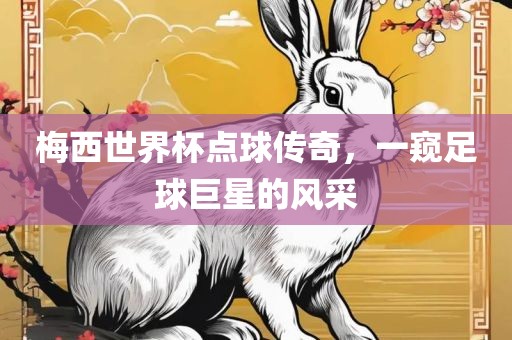 梅西世界杯点球传奇，一窥足球巨星的风采