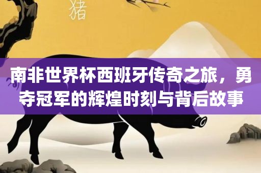 南非世界杯西班牙传奇之旅，勇夺冠军的辉煌时刻与背后故事