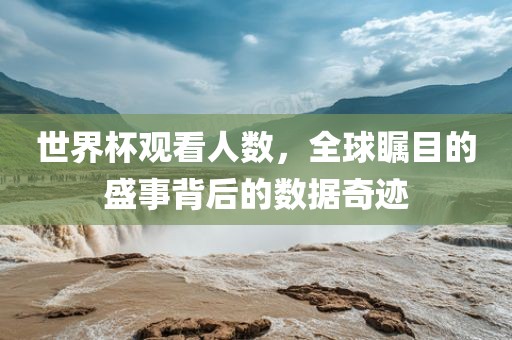 世界杯观看人数,全球瞩目的盛事背后的数据奇迹