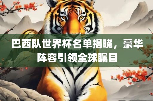 巴西队世界杯名单揭晓，豪华阵容引领全球瞩目