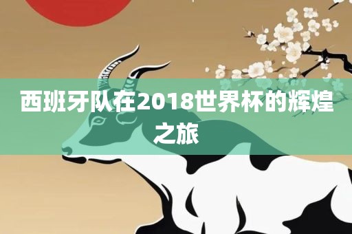 西班牙队在2018世界杯的辉煌之旅永康市本千工贸有限公司