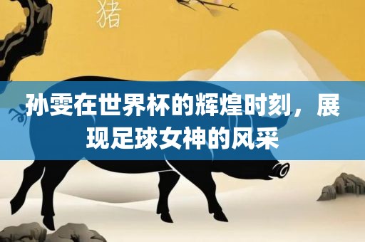 孙雯在世界杯的辉煌时刻,展现足球女神的永康市本千工贸有限公司风采