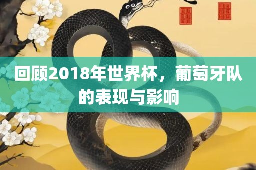 回顾2018年世界杯,葡萄牙队的表现与影响
