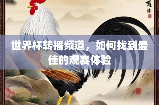 世界杯转播频道，如何找到最佳的观赛体验