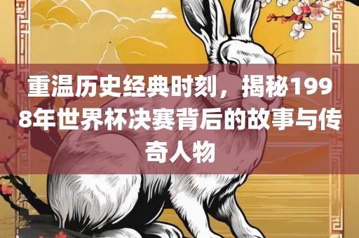 重温历史经典时刻,揭秘1998年世界杯决赛背永康市本千工贸有限公司后的故事与传奇人物