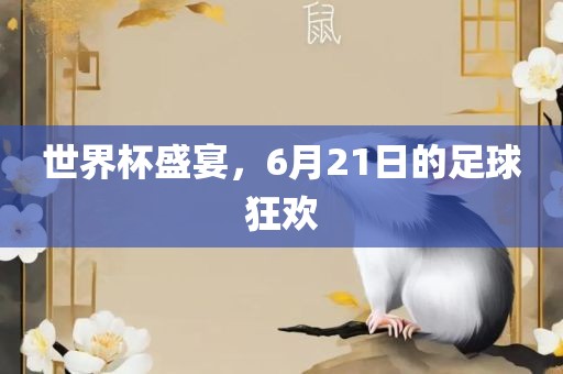 世界杯盛宴,6月21日的足球狂欢永康市本千工贸有限公司