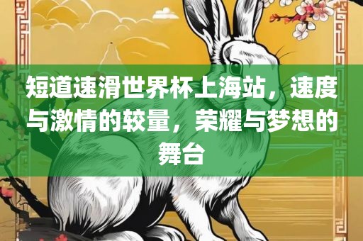 短道速滑世界杯上海站,速度与激情的较量,荣耀与梦想的舞台