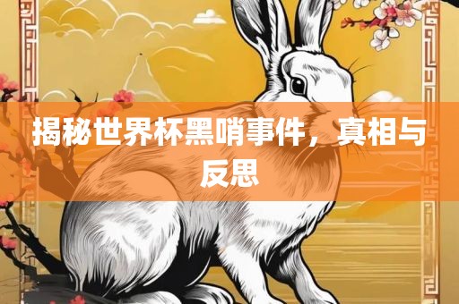 揭秘世界杯黑哨事件,真相与反思