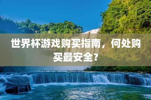 世界杯游戏购买指南,何处购买最安全?