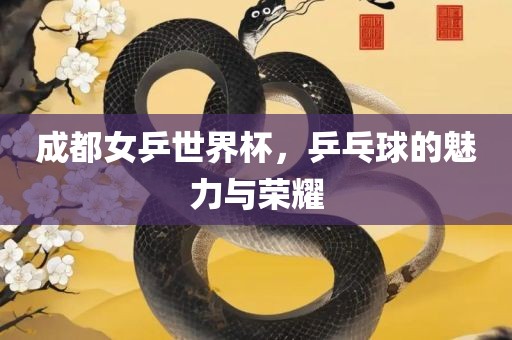 成都女乒世界杯，乒乓球的魅力与荣耀