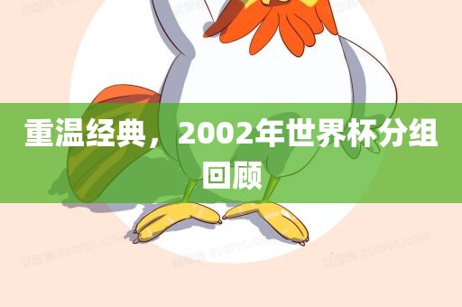 重温经典,2002年世界杯分组回顾
