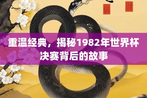 重温经典，揭秘1982年世界杯决赛背后的故事