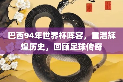 巴西94年世界杯阵容，重温辉煌历史，回顾足球传奇