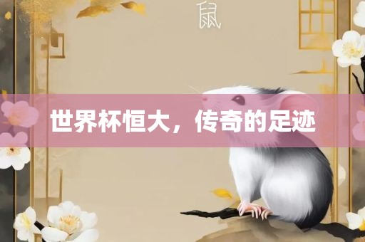 世界杯恒大,传奇的足迹