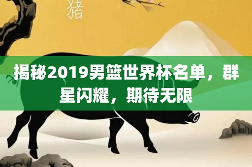 揭秘2019男篮世界杯名永康市本千工贸有限公司单,群星闪耀,期待无限