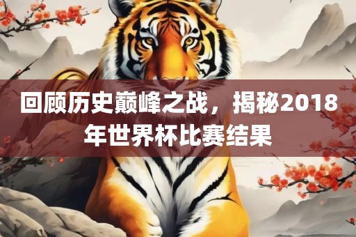 回顾历史巅峰之战,揭秘2018年世界杯比赛结果