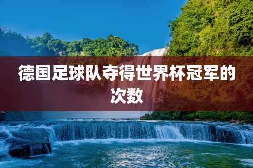 德国足球队夺得世界杯冠军的次数