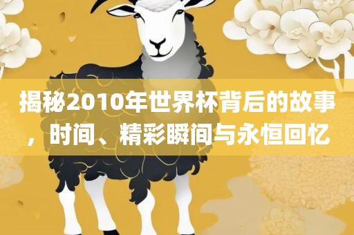 揭秘2010年世界杯背后的故事，时间、精彩瞬间与永恒回忆永康市本千工贸有限公司
