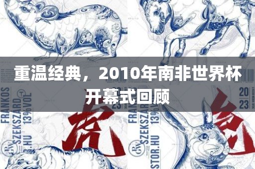 重温经典,2010年南非世界杯开幕式回顾永康市本千工贸有限公司