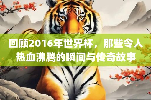 回顾2016年世界杯，那些令人热血沸腾的瞬间与传奇故事