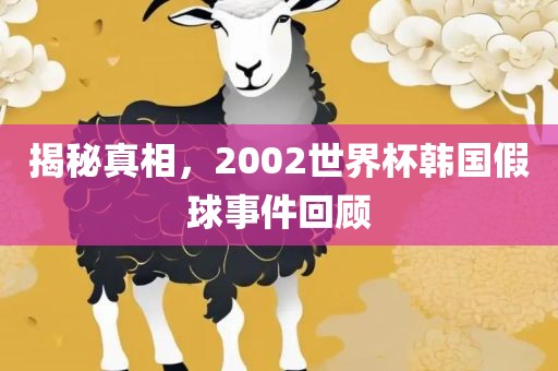 揭秘真相,2002世界杯韩国假球事件回顾