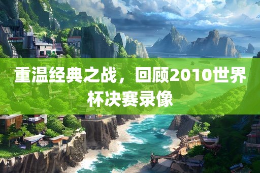 重温经典之战，回顾2010世界杯决赛录像