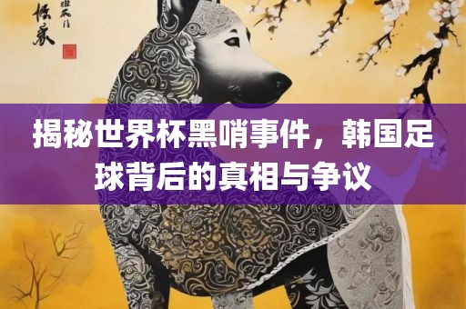 揭秘世界杯黑哨事件,韩国足球背后的真相与争议